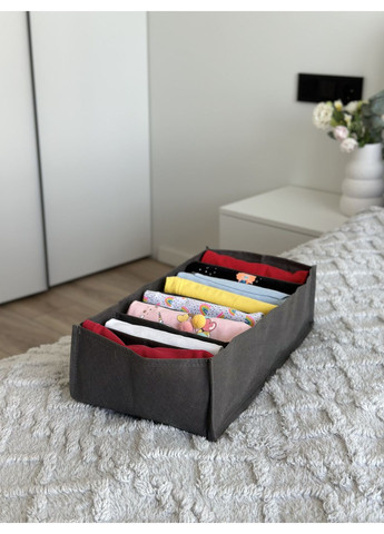 Набор гибких органайзеров XS, S, M без картона (бежевый) для белья и детских вещей. Organize (356473633)