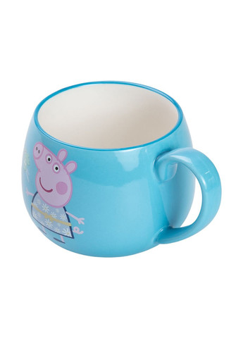 Кружка Peppa Pig керамическая 400 мл Peppa Pig чашка для подарка Peppa Pig синяя Yiwu (367724077)