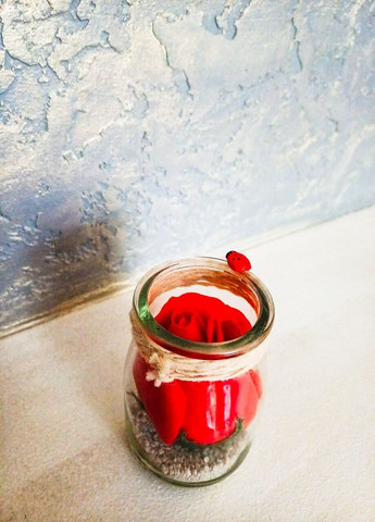 Декоративное изделие "Красная роза" Decorative Handmade (285273098)