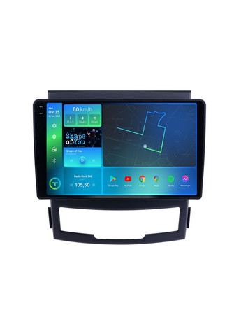 Штатная магнитола 2K SsangYong Korando 1113 F98256 4G Carplay DSP Torssen (307087214)