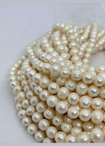Жемчуг на нити без застежки 9-10 мм 40 см No Brand (327071989)