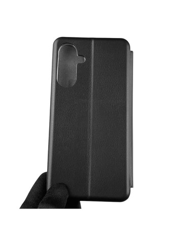 Чохол-книжка для Galaxy A36 (SM-A336B) з екошкіри із підставкою на самсунг а36 чорна gd1 Samsung (366018811)