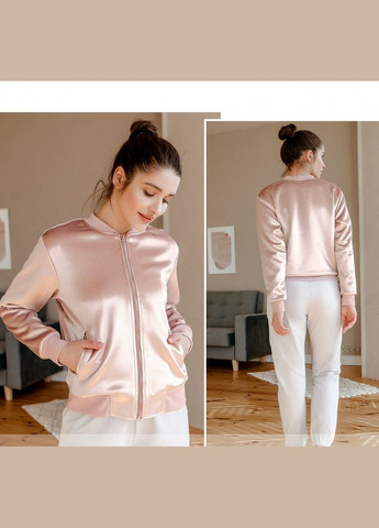 Пудрова демісезонна куртка-вітровка Liton