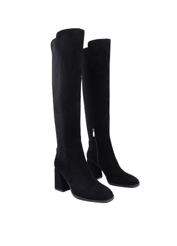 Жіночі Ботфорти TYX1297-1903 Чорний Велюр Attizzare (368527746)