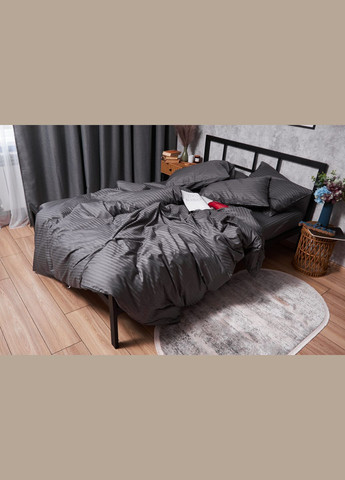 Пододеяльник Satin Stripe King Size 220 x 240 см (MS-870000469) Moon&Star Stripe Black (303576569)