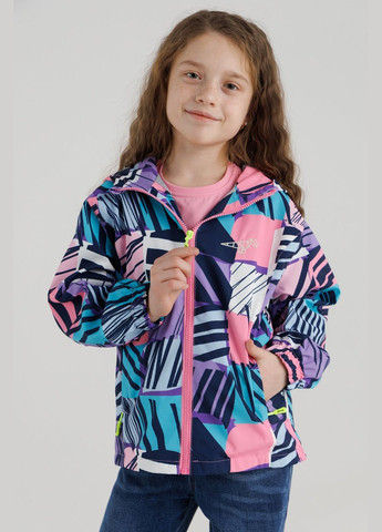 Сиреневая демисезонная ветровка No Brand