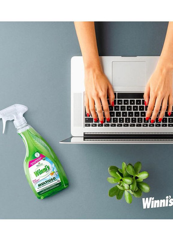 MULTIUSO TRIGGER 500 ml. / Засіб для чищення скляних поверхонь 500 мл (12pz) Winni's (356508712)
