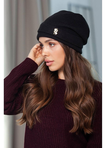Шапка з кашеміру, колір Чорний Fashion (365072487)