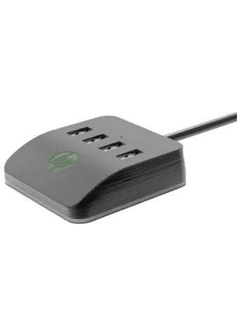 Концентратор USB 3.0 to 4xUSB 3.0 RGB black (HP_DHC-CT120) HP USB 3.0 to 4xUSB 3.0 RGB black HP (400303387)