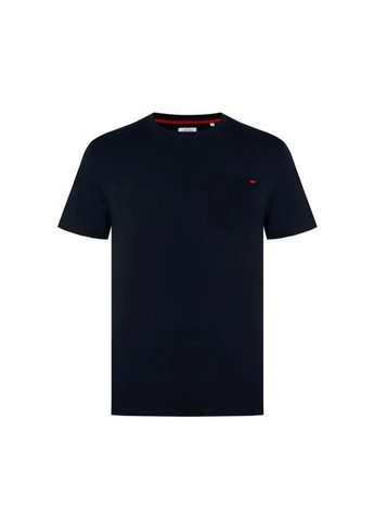 Черная мужская футболка с коротким рукавом Lee Cooper