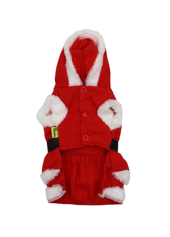 Новорічний костюм для котів дівчаток Pet Style "Новорічний" Червоний L No Brand - (323233340)