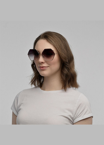 Солнцезащитные очки Геометрия женские LuckyLOOK 627-384 (289360839)