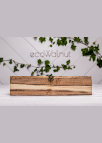 Коробочка-органайзер для годинників зі скляною кришкою з гравіюванням EcoWalnut (295266138)