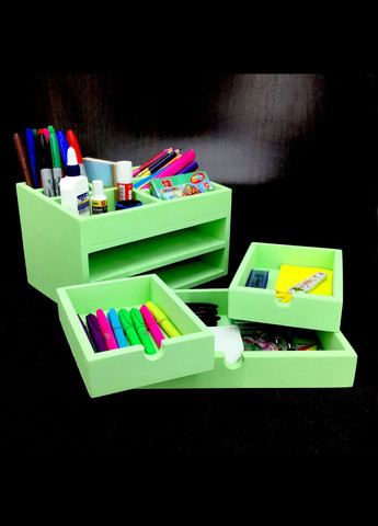 Настольный органайзер из дерева Огаст мохито (КНЦ-009053) No Brand (328227566)