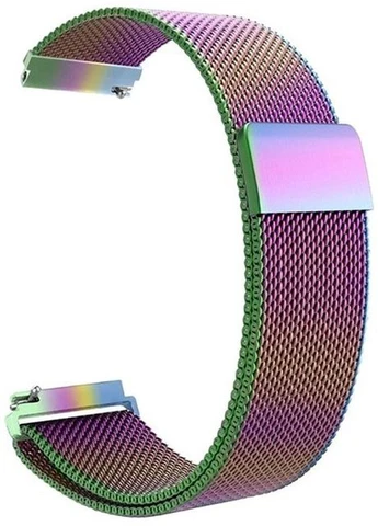 Ремінець із неіржавкої сталі магнітний для Gear S3 S2 чорний Smart Watch (370164115)