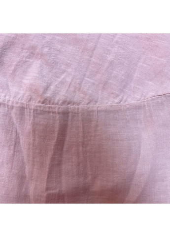 Пудрова сукня бавовна короткий рукав принт 44/46 пудра No Brand