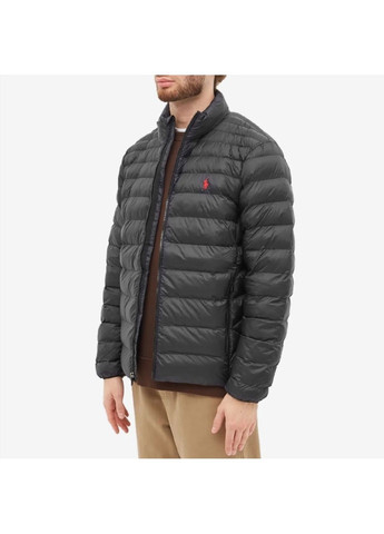 Чорна пуховик чоловічий recycled lightweight down jacket black 710810897012 Polo Ralph Lauren