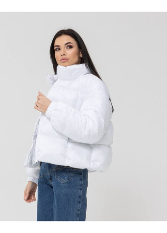 Белая демисезонная женская демисезонная куртка Україна