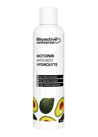 Тоник-гидролат "Авокадо" Biotonik Hydrolyte 100ml (1317204-32996983) Bioactive Universe (368633059)