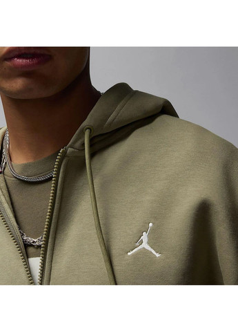 Худі чоловіче Brooklyn Fleece Fz Olive Air Jordan (365961945)