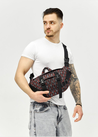 Велика поясна сумка бананка DynamicDart тканева Sambag (329294972)