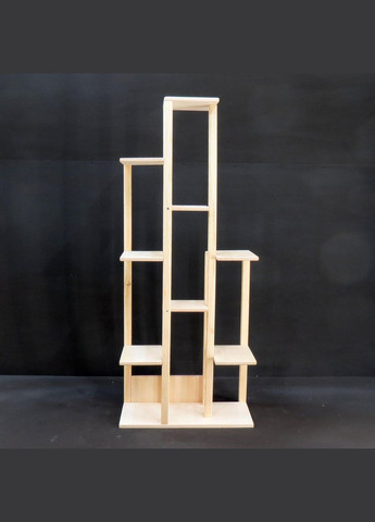 Подставка для цветов из дерева Коменда 3 бланже (ЦСТ-312701) No Brand (328230349)