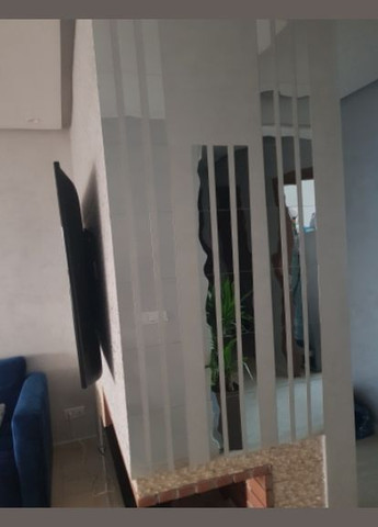 Дзеркальні пластикові наклейки смужки 50 х 3 см 4 шт. набір No Brand (302243115)