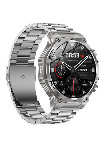 Smart Surf X Pro Silver Steel, 2 ремешка UWatch (346530970)