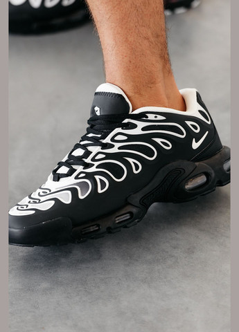 Чорні Осінні кросівки чоловічі nike air max tn plus drift black | найк аір макс тн плюс дріфт чорні No Brand