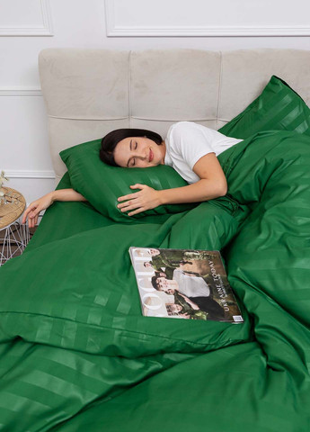 Комплект постельного белья на резинке Страйп (полуторный) Homedec - (352477650)