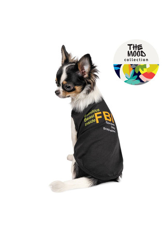 Борцовка для собак FBI M2 Черная (4823082420247) Pet Fashion (279569388)