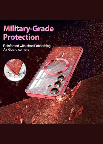 Чохол для смартфона CD Shiny Magnetic для Samsung Galaxy S24 Red Cosmic (314873526)