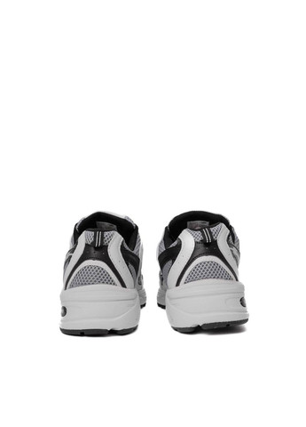 Чорно-білі всесезонні кросівки жіночі new balance nd No Brand 530 White Black