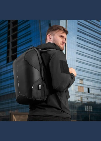 Рюкзак Urban Line Anti Theft Shell Pack Dark Grey/Black M-TAC (303261358)