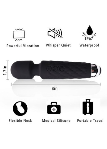 Вибростимулятор клиторальный Knight Black CNT (381048012)