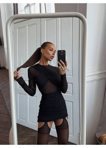 Черное праздничный, коктейльное, вечернее, кэжуал женское платье мини Asi.Store.ua