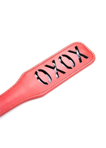 Шльопанка червона овальна OXOX PADDLE 31,5 см DS Fetish (292011706)