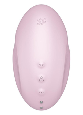 Вакуумний клітор стимулятор Vulva Lover 3 з вібрацією, рожевий Satisfyer (347287093)