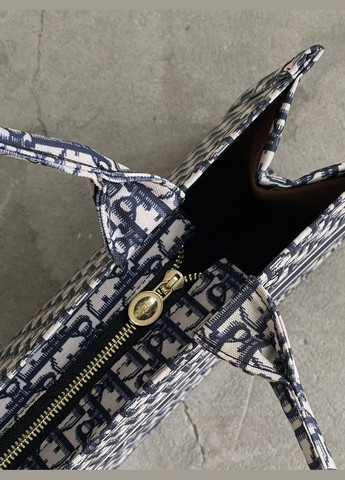 Сумка Диор шопер тканевый БОЛЬШОЙ (молочно-синий цвет) No Brand (322456174)