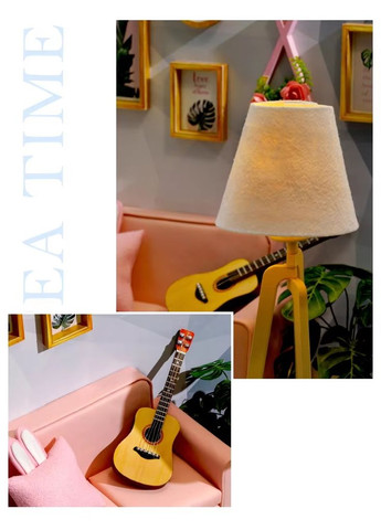 Румбокс Конструктор 3D Час для чаювання DIY Afternoon Tea Time Roombox QT-025 No Brand (362453285)