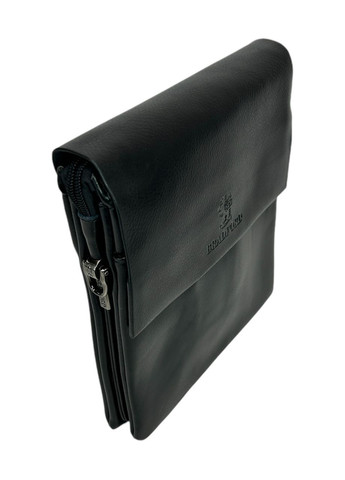 Мужская сумка из эко-кожи Bradford 8827-1 черная 22 х 20 х 4 No Brand (371682689)