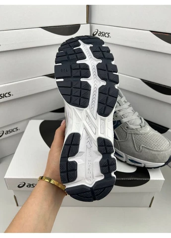Сірі кросівки чоловічі asics демісезон ORIGINAL Gel-Kayano Trainer Grey Navy
