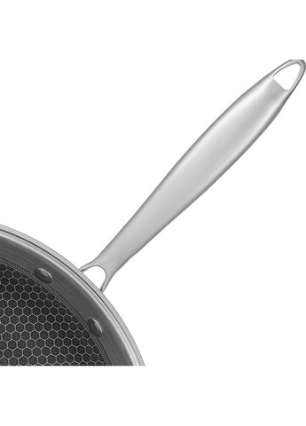 Сковорода Вок ACHIRD 28 см Silver (95349) RESTO (325684166)