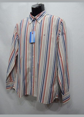 Белая повседневный рубашка Tommy Hilfiger