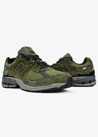 Хакі Осінні кросівки чоловічі new balance 2002r protection pack khaki | нью беланс 2002r хакі No Brand