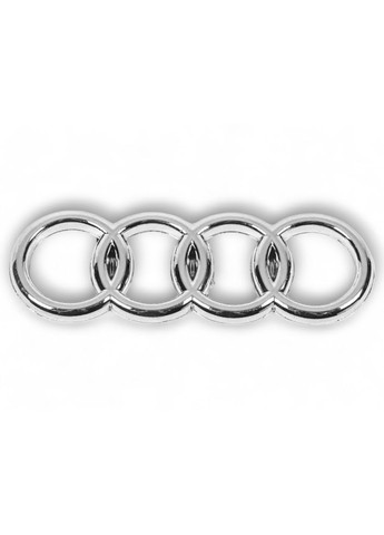 Емблема 80/90 (1987-1996р) хром 137х45 мм (на скотчі) 4438537422ZZ Audi (369611793)