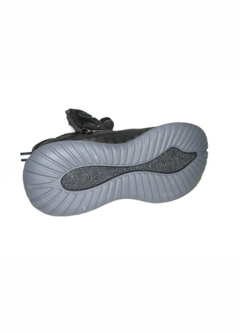 Зимние черные женские ботинки зимние высокие кроссовки Башили со шнуровкой плащевка, из искусственной кожи