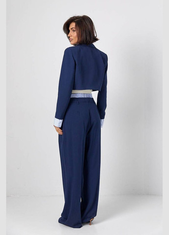 Брючний костюм з коротким жакетом Lurex Костюм-двойка (327218366)