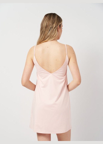 Світло-рожева повсякденний сукня H&M однотонна