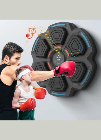 Боксерський тренажер настінний інтелектуальна музична груша для боксу з LED підсвіткою (R051293) No Brand (330778565)